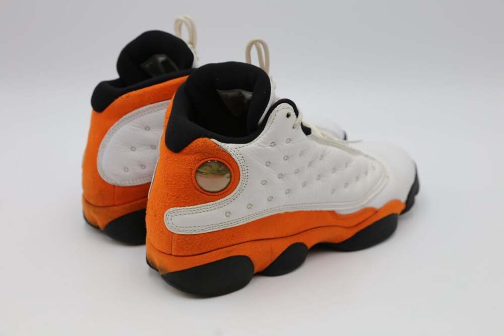 Jordan Air Jordan 13 Retro Starfish Size 7Y White Orange